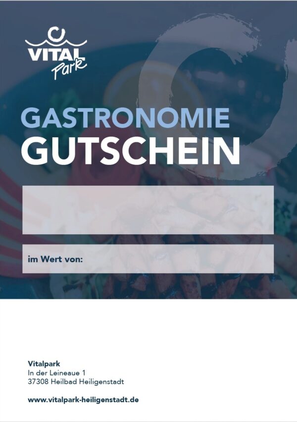 Gutschein Gastronomie